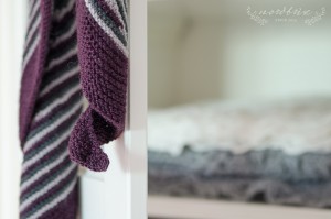 scarf shawl color affection schal streifen stripes pattern handmade diy nordbrise