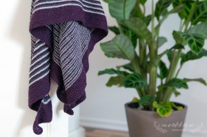scarf shawl color affection schal streifen stripes pattern handmade diy nordbrise