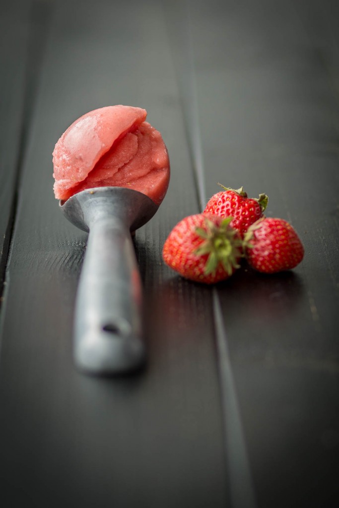 Erdbeer-Wassermelonen-Sorbet - nordbrise | Foodblog &amp; Foodfotografie